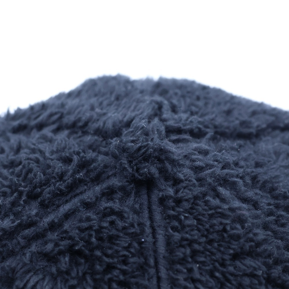 NEW ERA(ニューエラ) 59FIFTY Mink Fleece Fitted Cap ミンク フリース キャップ 帽子 ブラック 14395940