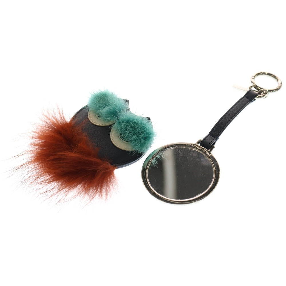 FENDI(フェンディ) モンスター ミラーチャーム キーリング マルチ レディース