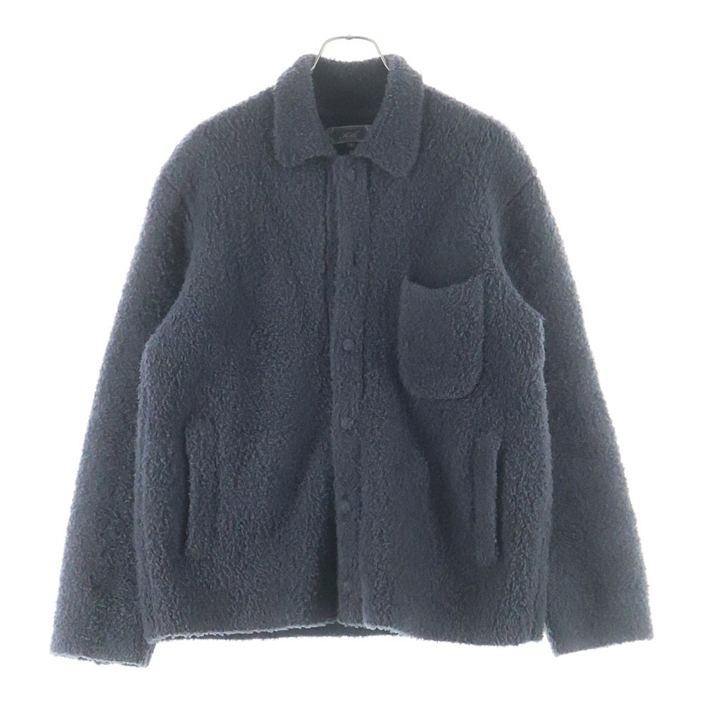 KITH(キス) フロントスナップボタン シャツジャケット ブルゾン パープル