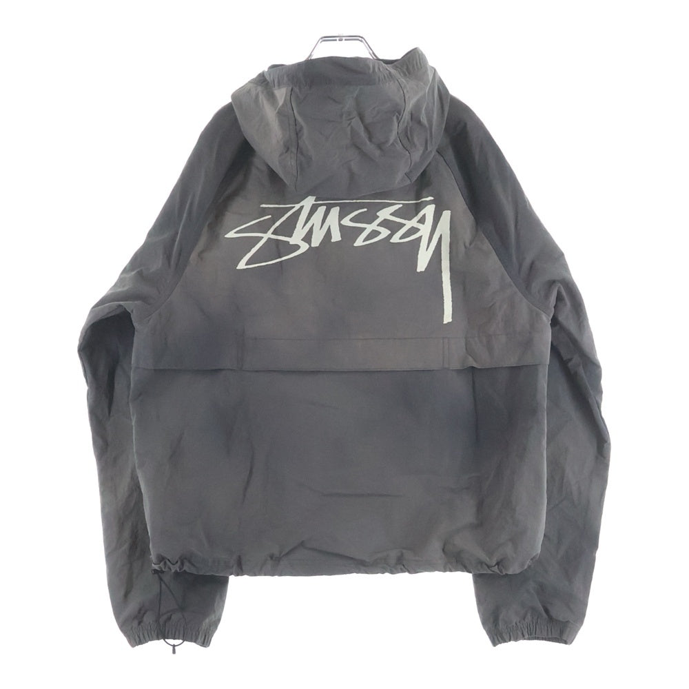 STUSSY(ステューシー) Beach Shell Wave Dye ビーチシェルウェイブ シェルジャケット グレー 115745