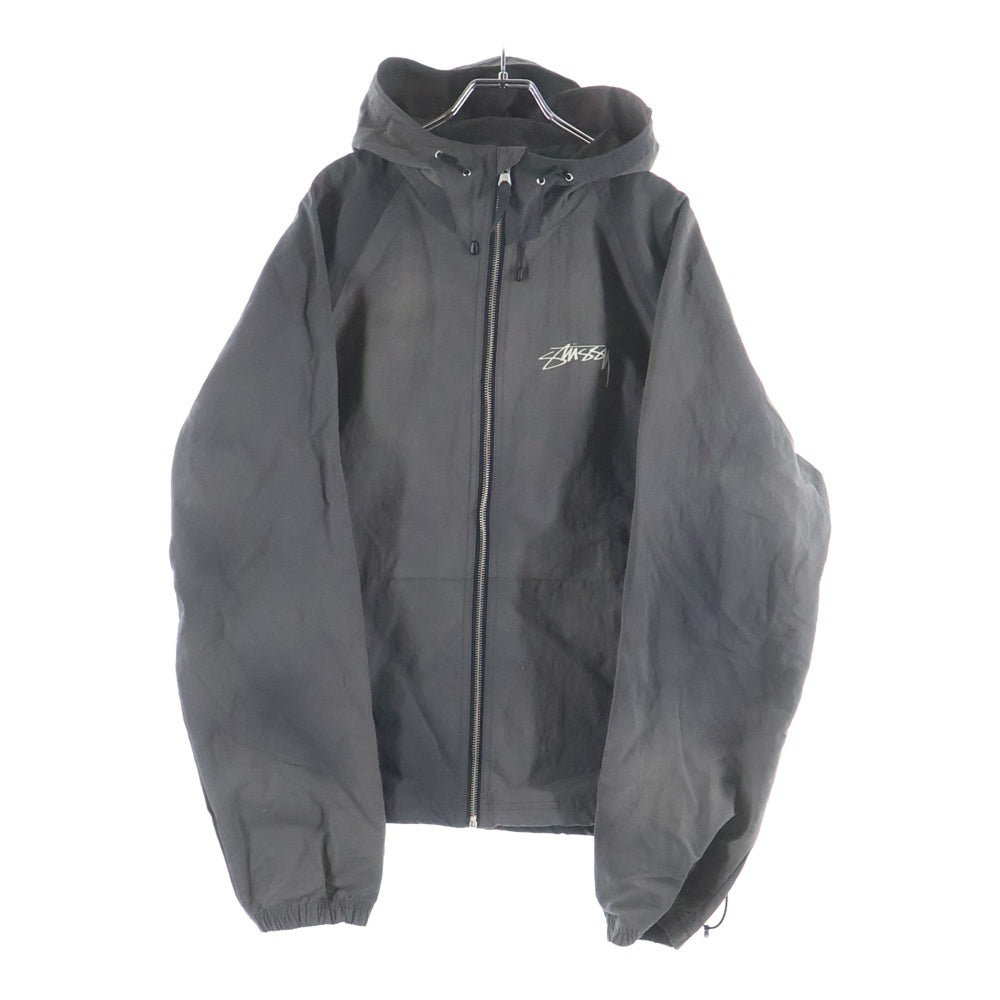 STUSSY(ステューシー) Beach Shell Wave Dye ビーチシェルウェイブ シェルジャケット グレー 115745