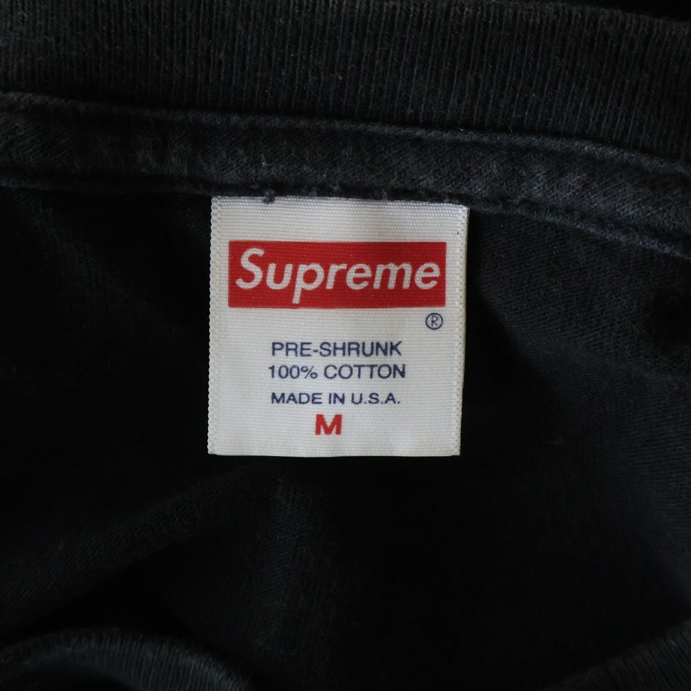 SUPREME(シュプリーム) 18AW ×TABOO Face Tee タブー フェイス フロントプリント 半袖Tシャツ カットソー ブラック