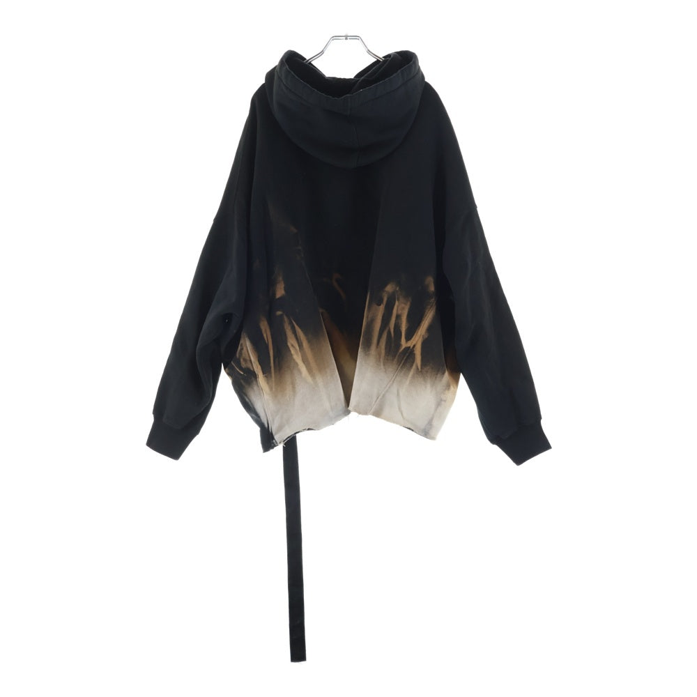 DRKSHDW(ダークシャドウ) CRAPTER HOODIE プルオーバースウェットパーカー フーディー ブラック DS02D2221-FSUN