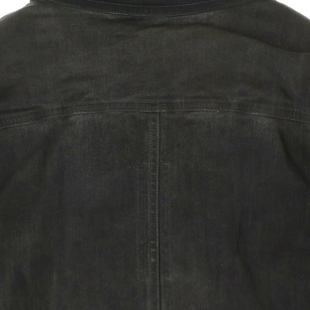 DRKSHDW(ダークシャドウ) OUTERSHIRT コーティング加工 長袖デニムシャツ デニムジャケット グレー DU01C6755-SDK