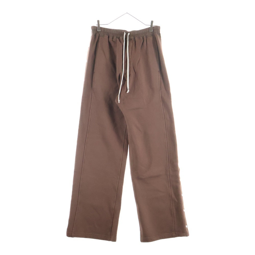 DRKSHDW(ダークシャドウ) PUSHER PANTS プッシャーパンツ ワイドスウェットパンツ ブラウン DS02D2336-F