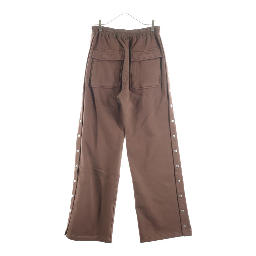 DRKSHDW(ダークシャドウ) PUSHER PANTS プッシャーパンツ ワイドスウェットパンツ ブラウン DS02D2336-F