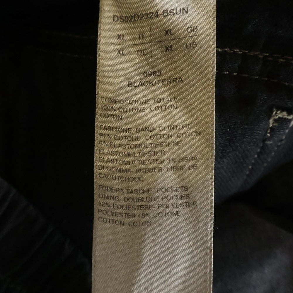 DRKSHDW(ダークシャドウ) DOUBLE CARGO JUMBO BELAS ダブルカーゴジャンボベラ ワイドパンツ ブラック DS02D2324-BSUN
