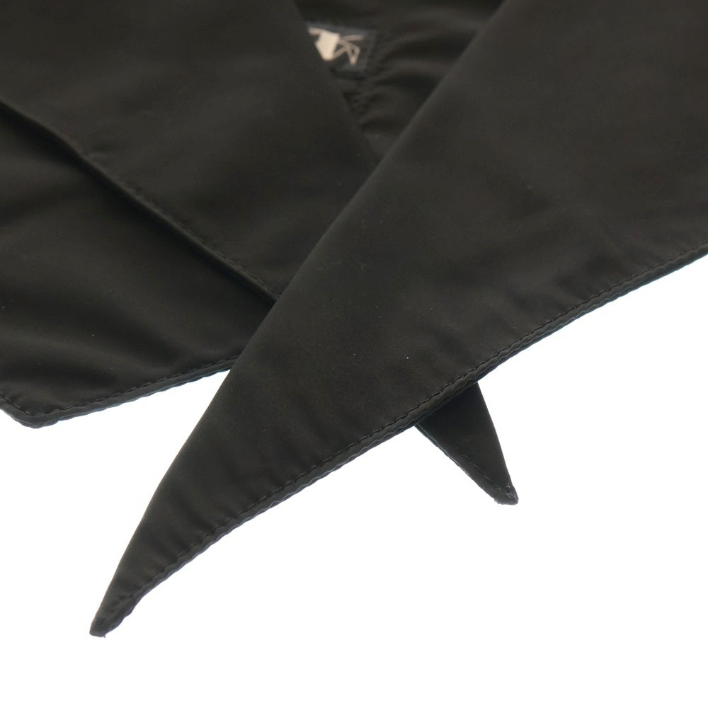 DRKSHDW(ダークシャドウ) BANDANA POUCH SCARF ナイロンバンダナ スカーフ ブラック