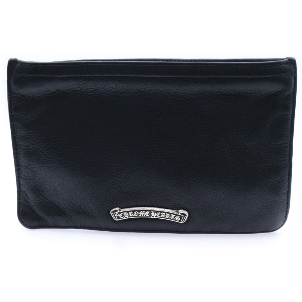 CHROME HEARTS(クロムハーツ) ZPR CHNG PURSE2 Dagger Zip Coin Case チェンジパース2 ダガージップコインケース ブラック
