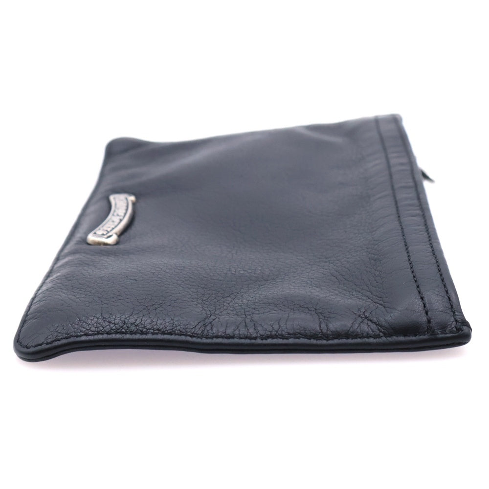 CHROME HEARTS(クロムハーツ) ZPR CHNG PURSE2 Dagger Zip Coin Case チェンジパース2 ダガージップコインケース ブラック