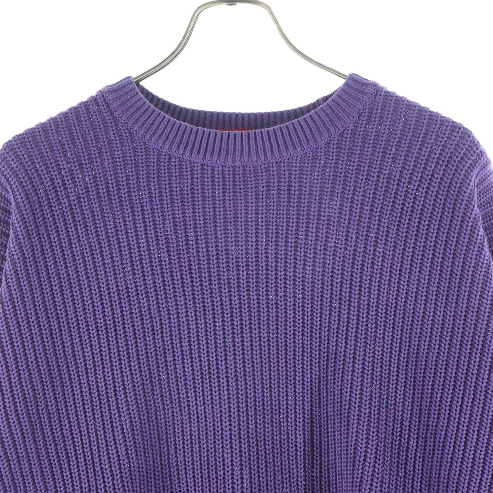 SUPREME(シュプリーム) 25SS Old English Printed Sweater オールドイングリッシュ クルーネックニットセーター パープル