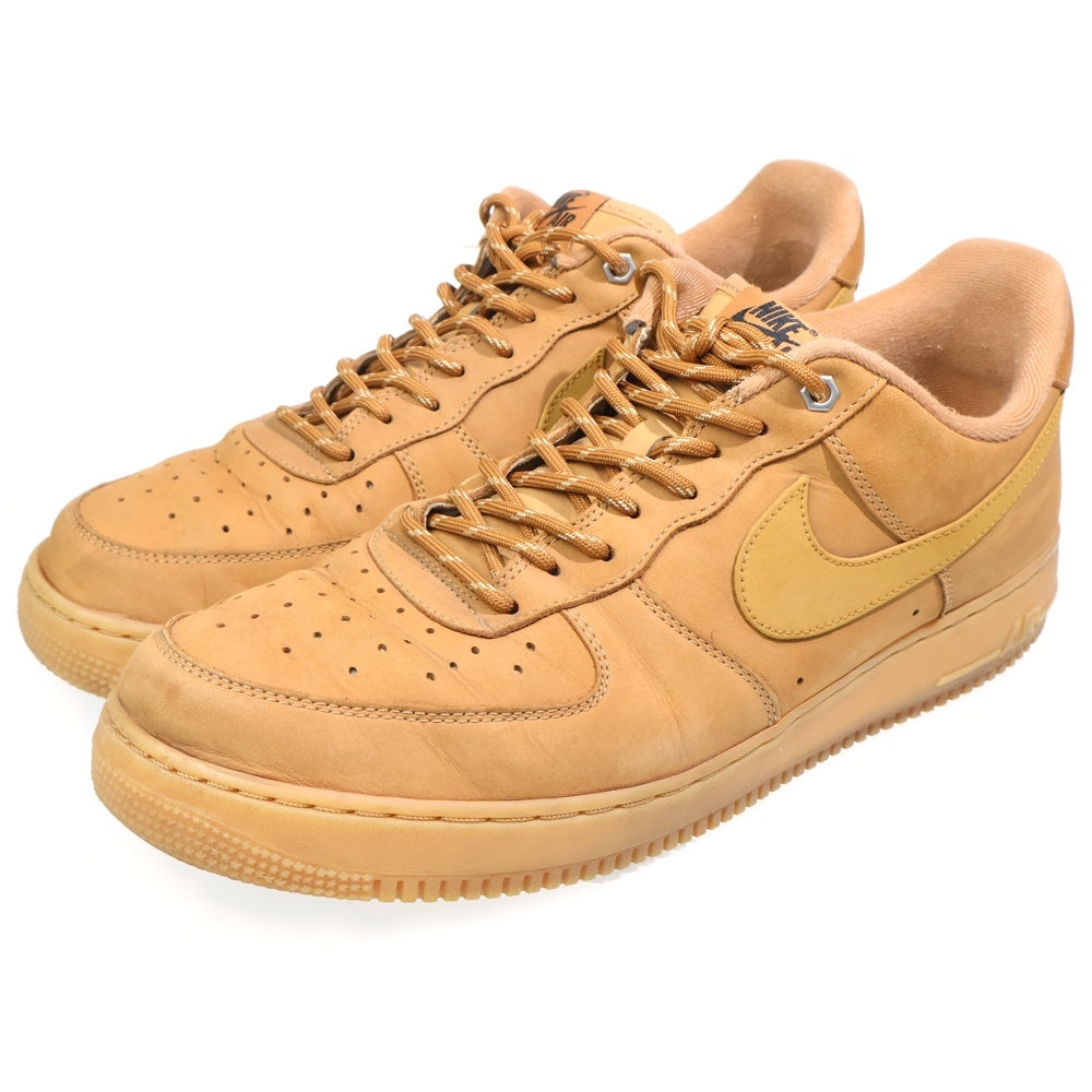 NIKE(ナイキ) AIR FORCE 1 '07 WB FLAX WHEAT-GUM エアフォース1 フラックス ウィート ローカットスニーカー ブラウン US13/31cm CJ9179-200