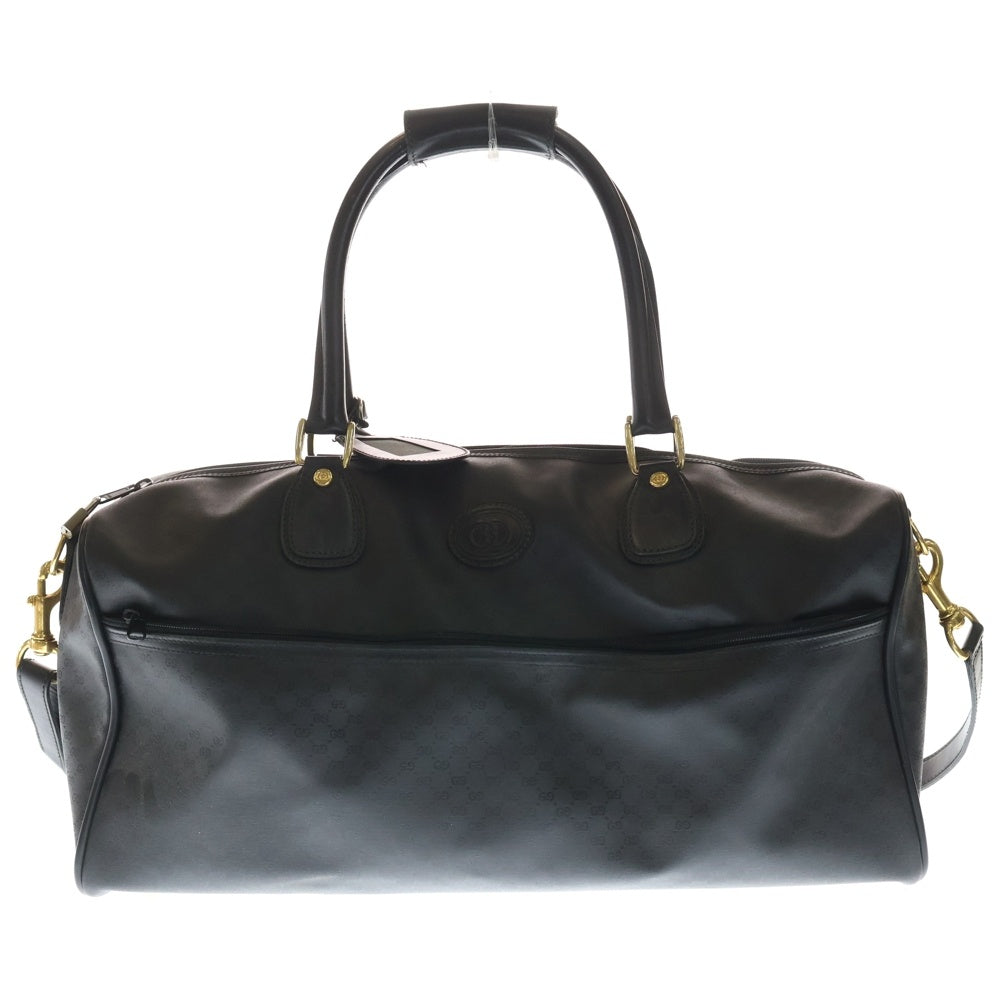 GUCCI(グッチ) オールド GGジャガード 総柄 ボストンバッグ ショルダー