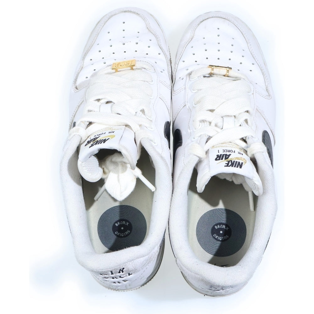 NIKE(ナイキ) Air Force 1 Low Bronx Origins White エアフォース1 ロー ブロンクス オリジンズホワイト ローカットスニーカー ブラック/ホワイト US11/29cm DX2305-100