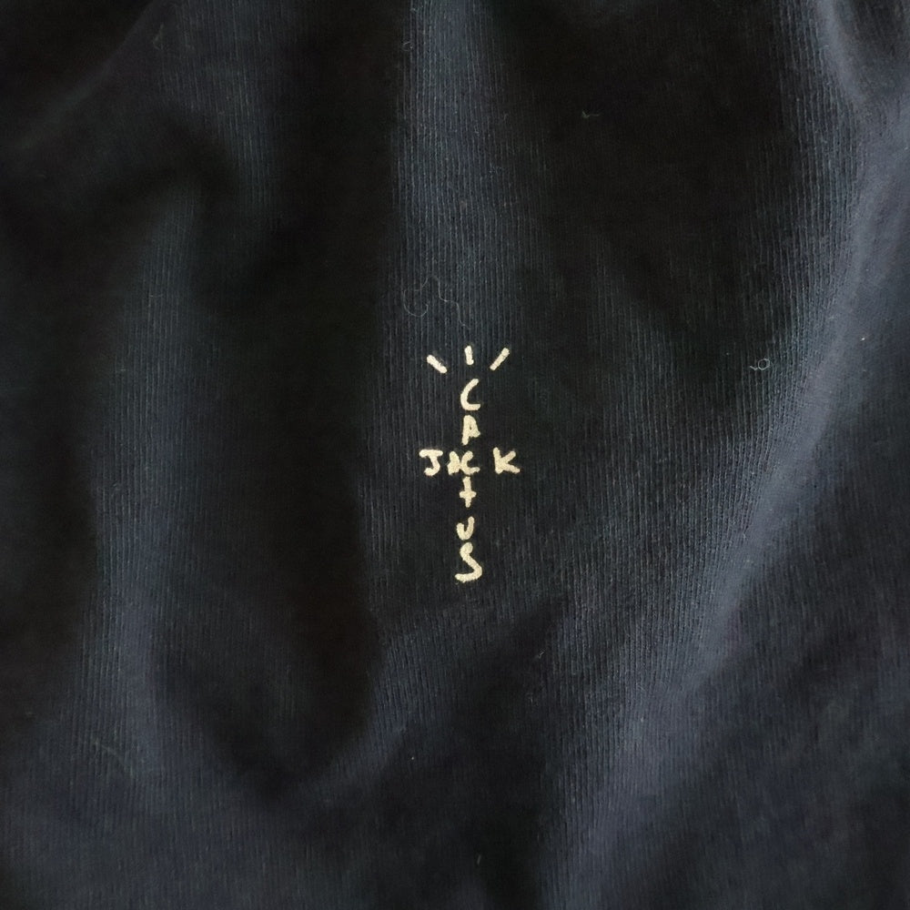 Cactus Jack(カクタスジャック) ×Fragment ×TM/KK フラグメント トリプルネーム キャラクタープリント 半袖 Tシャツ ブラック