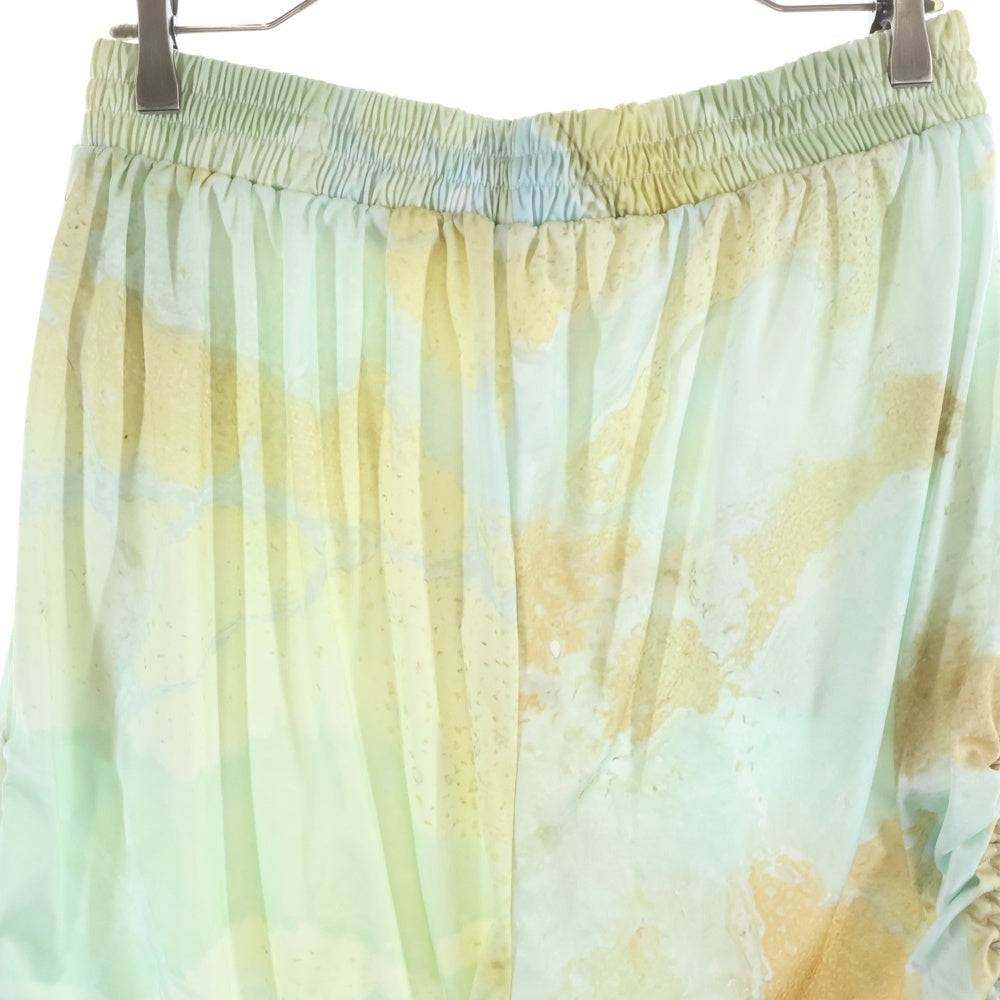 GB-MOUTH(ジービーマウス) JADE SKIN PANTS ジェード スキン サルエル ハーツ パンツ イエロー/ライトブルー