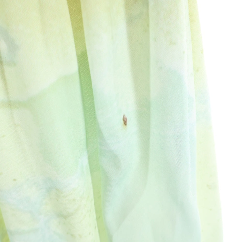 GB-MOUTH(ジービーマウス) JADE SKIN PANTS ジェード スキン サルエル ハーツ パンツ イエロー/ライトブルー