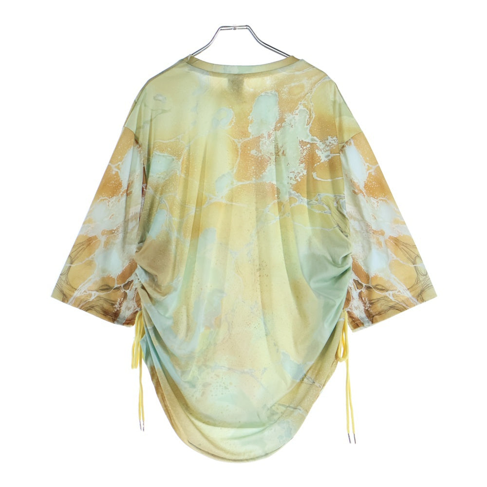 GB-MOUTH(ジービーマウス) JADE SKIN SHIRT ジェード スキン 半袖Tシャツ カットソー イエロー/ライトブルー