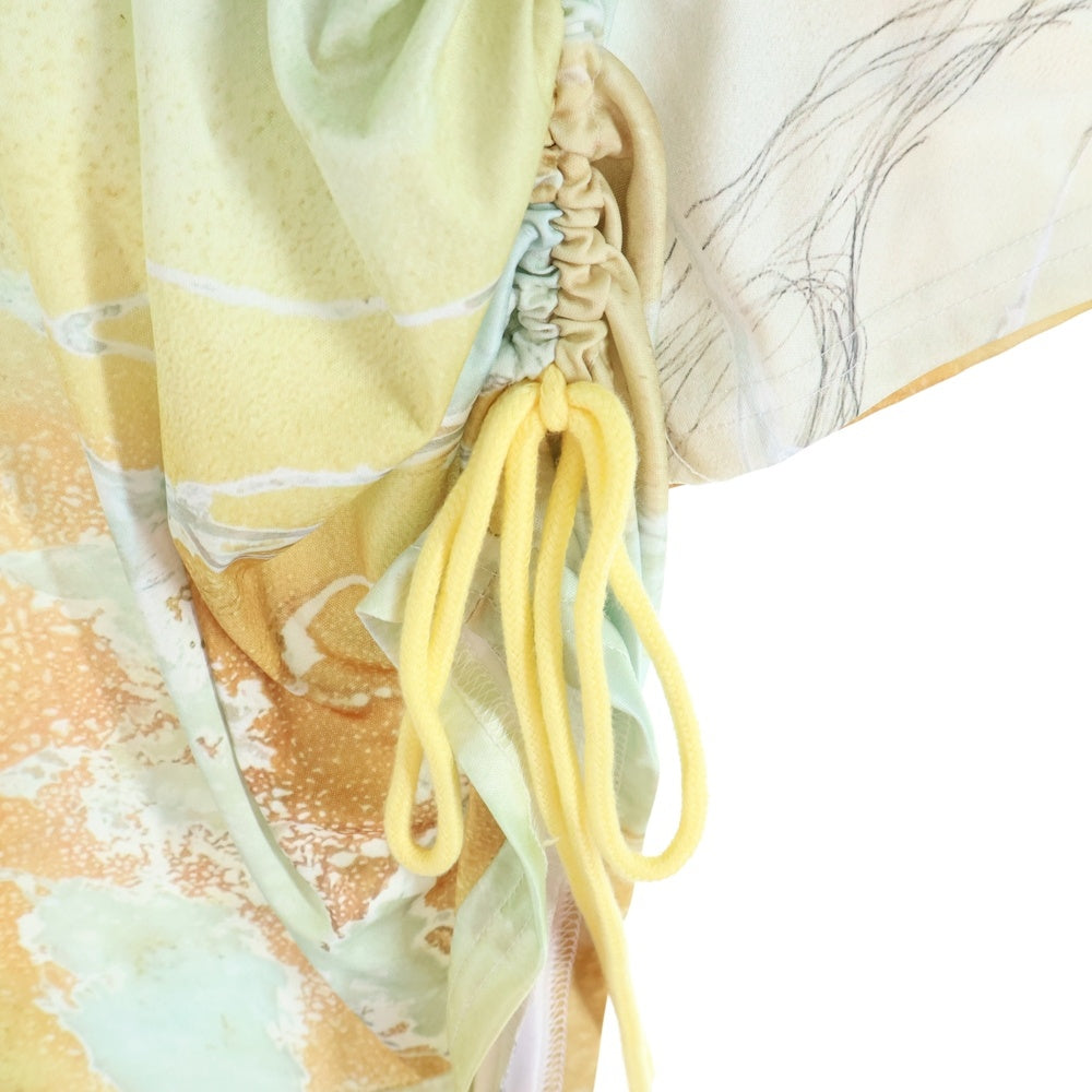 GB-MOUTH(ジービーマウス) JADE SKIN SHIRT ジェード スキン 半袖Tシャツ カットソー イエロー/ライトブルー