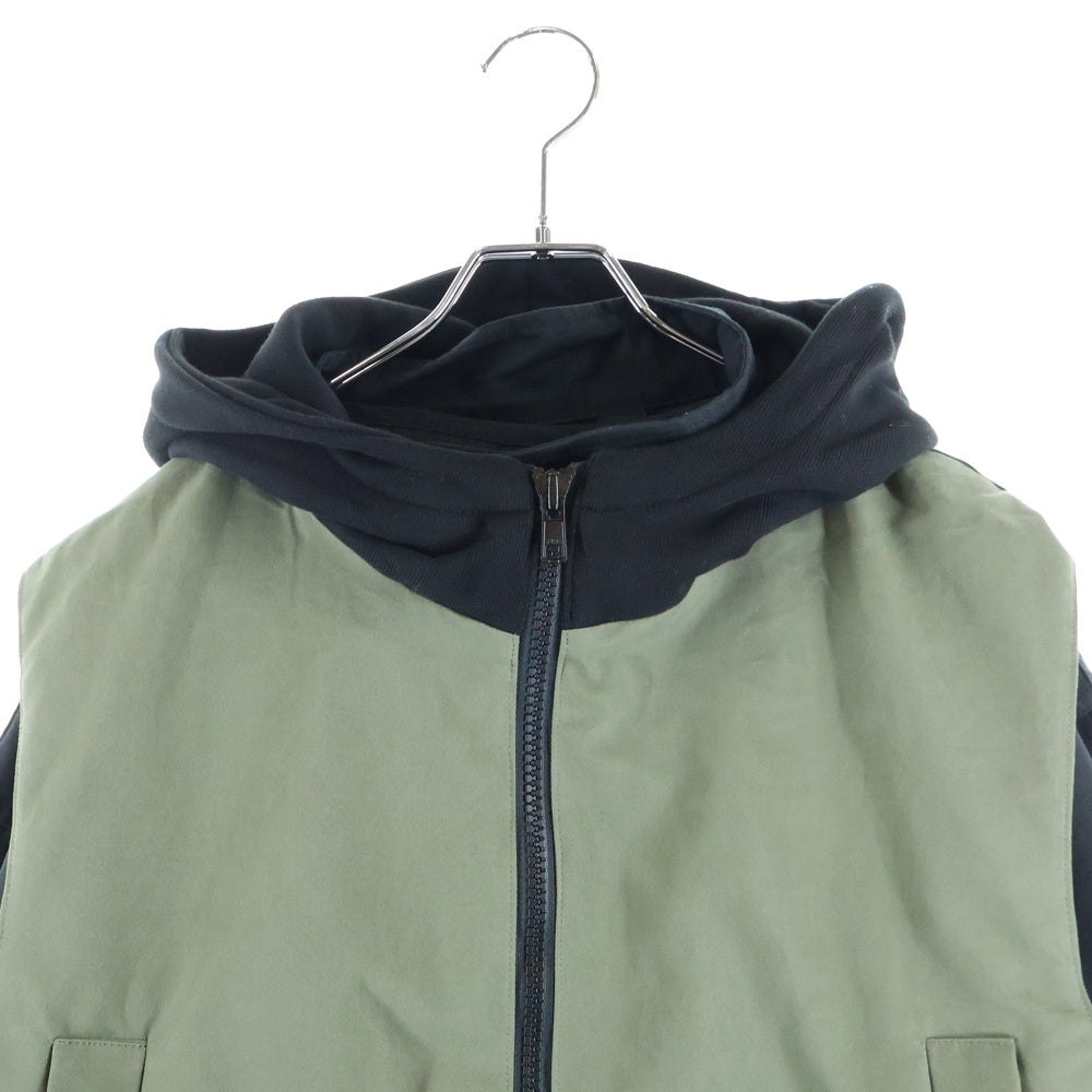 LIBERE(リベーレ) Combination M-51 コンビネーション ドッキング ジップアップフーデッドジャケット カーキ