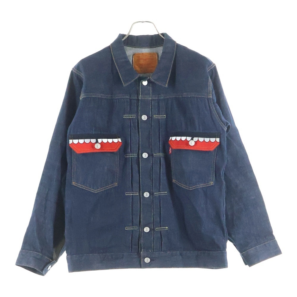 Levi's(リーバイス) ×Original Fake KAWS 507-105N- Denim Jacket オリジナルフェイク カウズ デニムジャケット インディゴ KAWSJ-0002