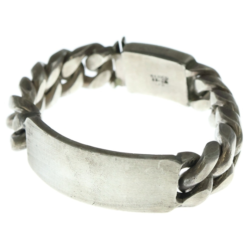 VINTAGE(ヴィンテージ) ID Bracelet メキシコ製 チェーンブレスレット シルバー