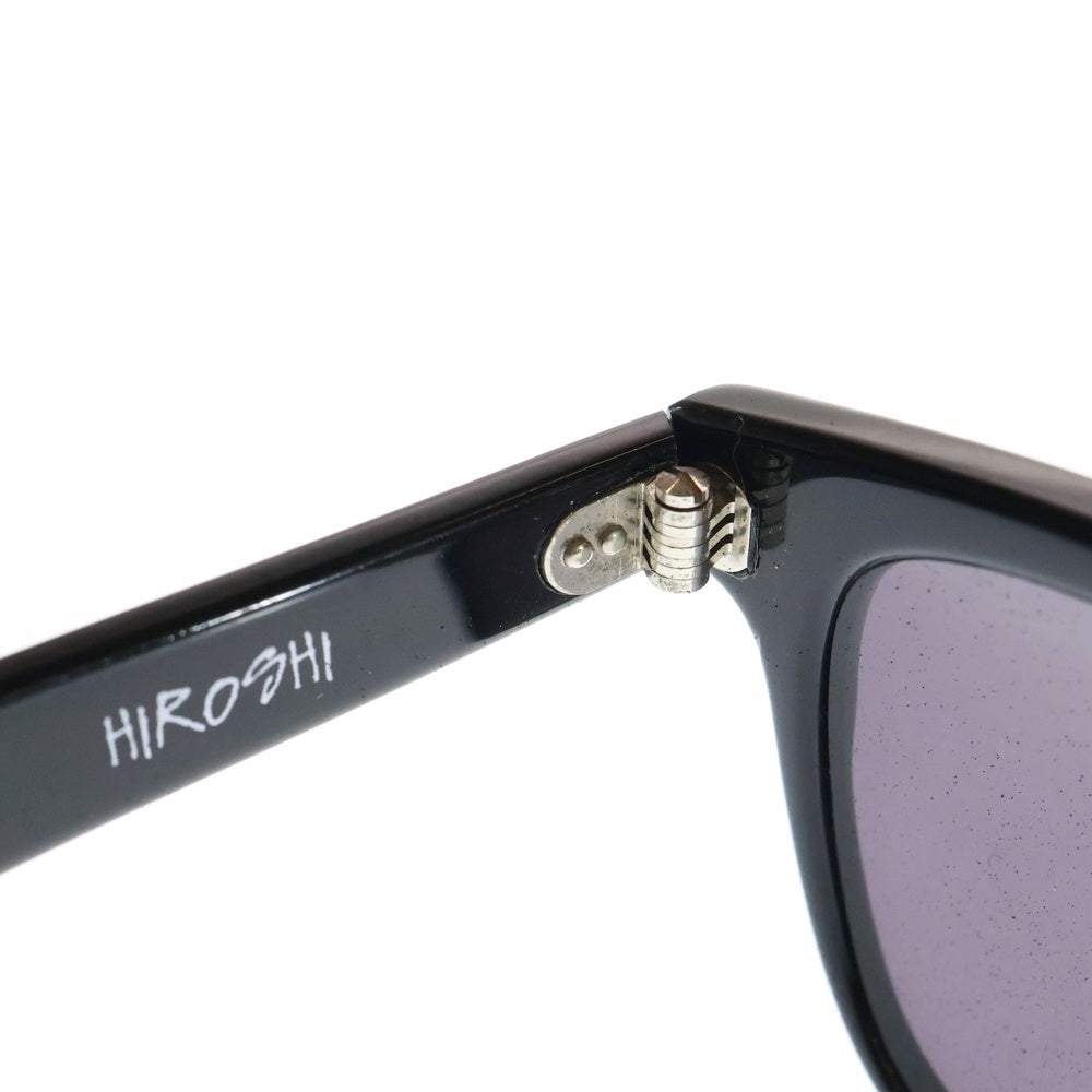 STUSSY(ステューシー) 90S VINTAGE ×藤原ヒロシ Hiroshi ウェリントンサングラス 眼鏡 アイウェア ブラック