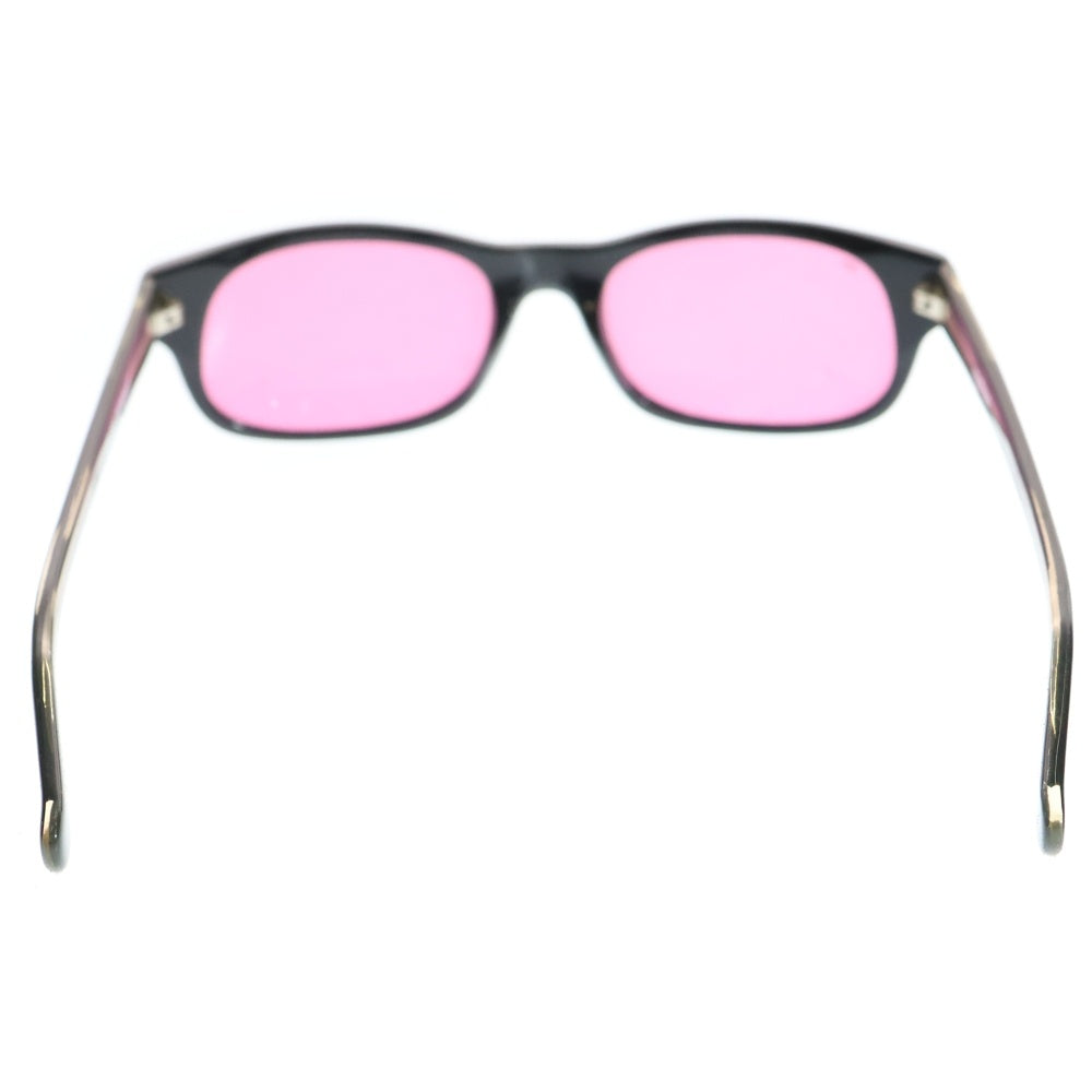 STUSSY(ステューシー) 90S VINTAGE OLD michael オールド カラーレンズ スクエアフレームサングラス 眼鏡 アイウェア ブラック