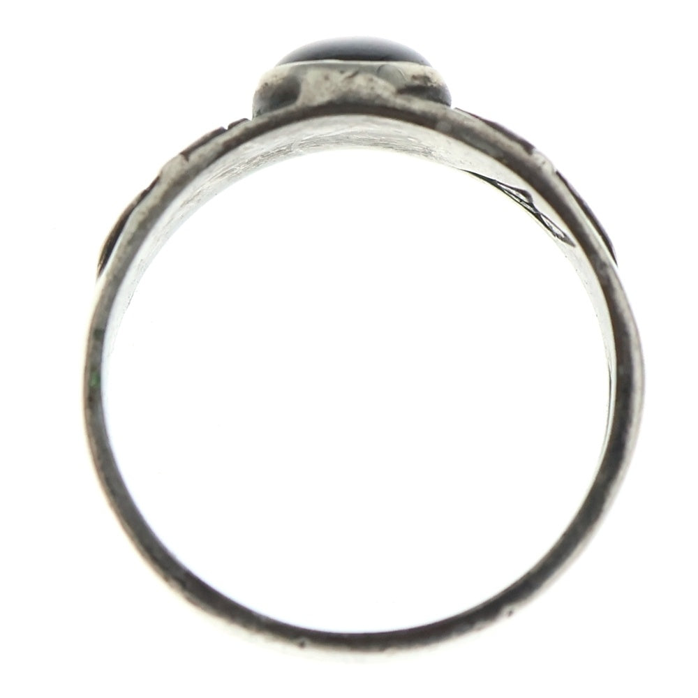 NO BRAND(ノーブランド) Garnet Ring ガーネットリング シルバー