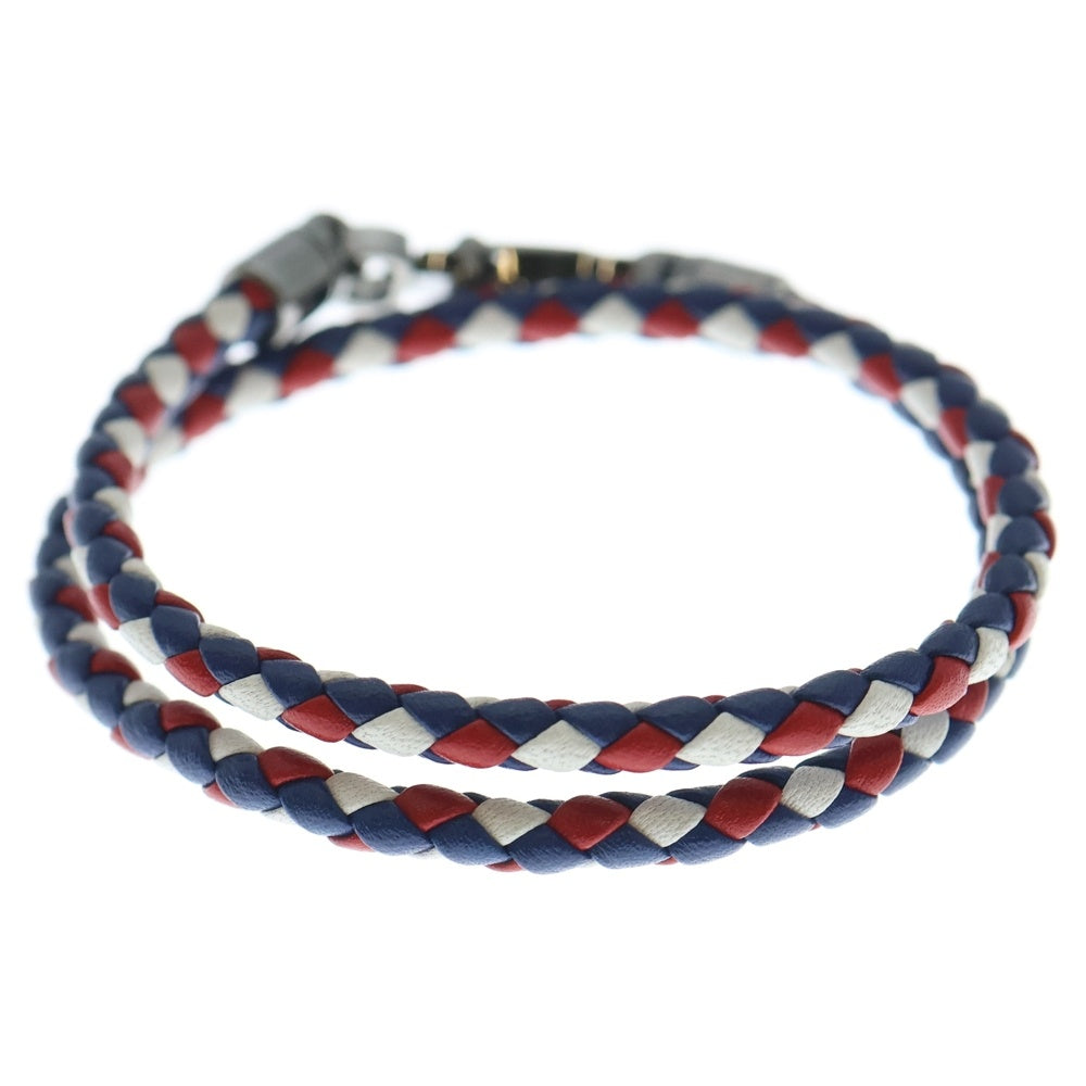 TOD'S(トッズ) Leather Bracelet 2連レザーブレスレット マルチ レディース
