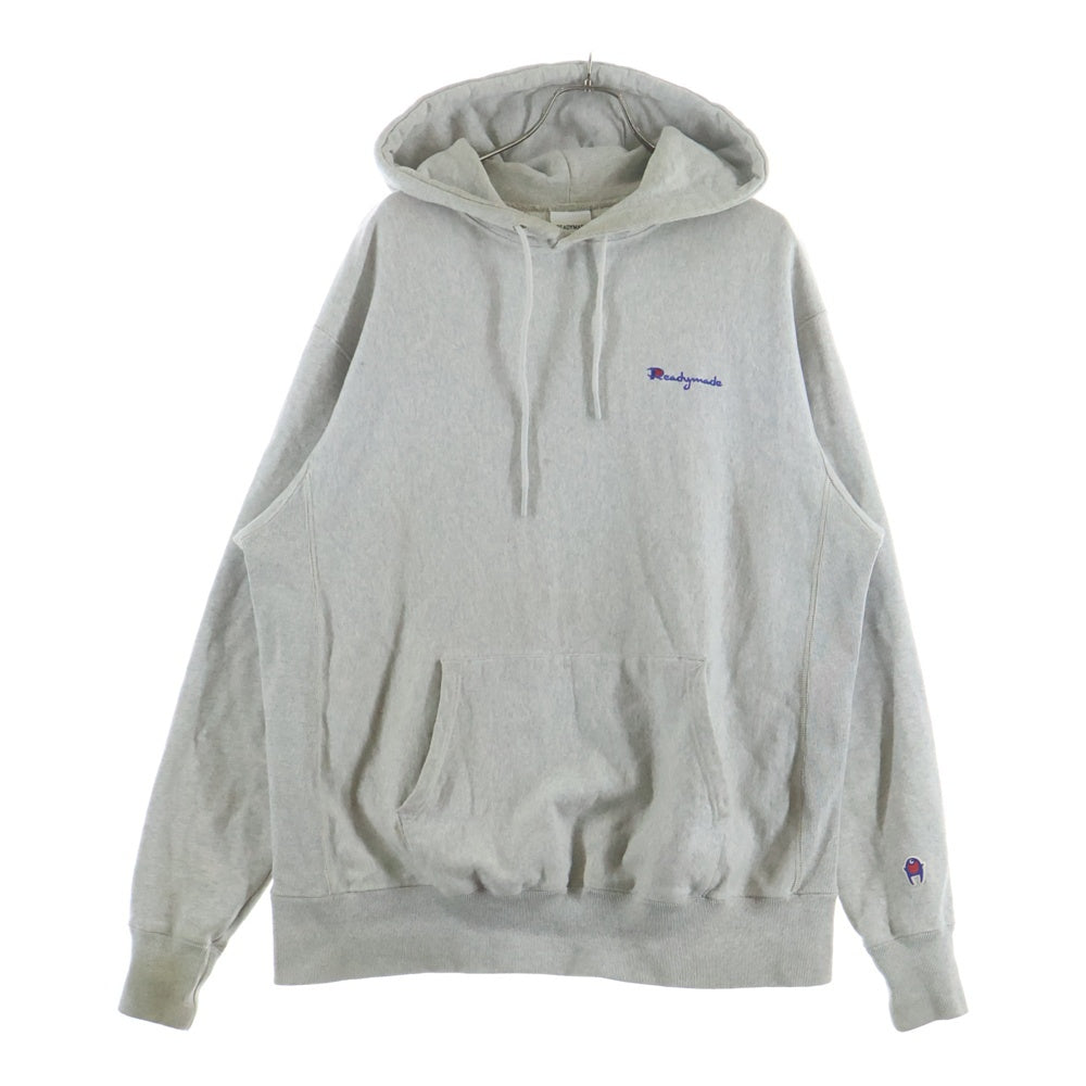 READY MADE(レディメイド) PIONCHAM SWEAT HOODIE ピオンチャンスウェット プルオーバーパーカー フーディー グレー RE-CO-GR-00-00-196