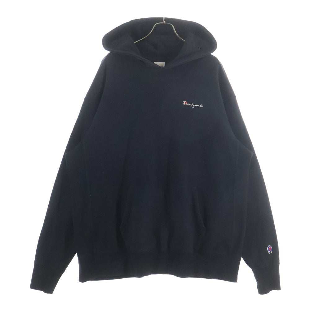READY MADE(レディメイド) PIONCHAM SWEAT HOODIE ピオンチャンスウェット プルオーバーパーカー フーディー ブラック RE-CO-BK-00-00-196