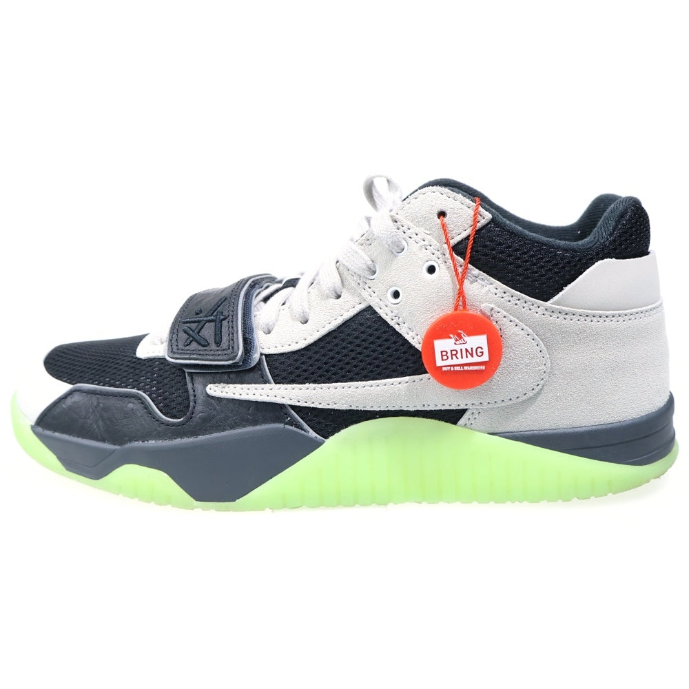 NIKE(ナイキ) ×Travis Scott × Chase B T-Rexx ジャンプマンジャック ローカットスニーカー ブラック/グレー/グリーン US10/28cm IH7971-001