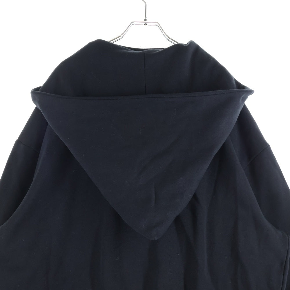 RAF SIMONS(ラフシモンズ) 22AW Knot Hood Regular Fit Hoodie ノットフード プルオーバースウェットパーカー フーディー ブラック 222-M164