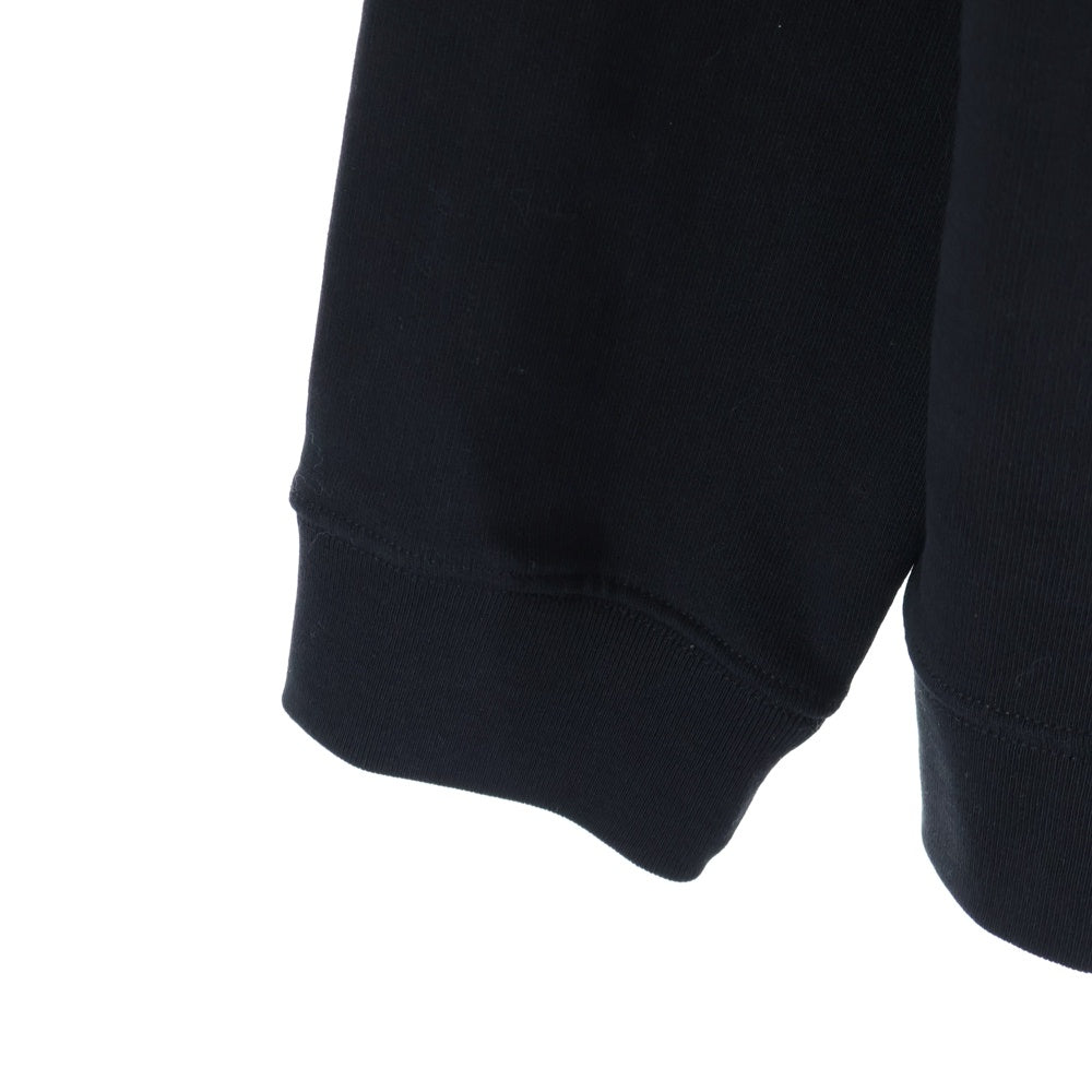 RAF SIMONS(ラフシモンズ) 22AW Knot Hood Regular Fit Hoodie ノットフード プルオーバースウェットパーカー フーディー ブラック 222-M164