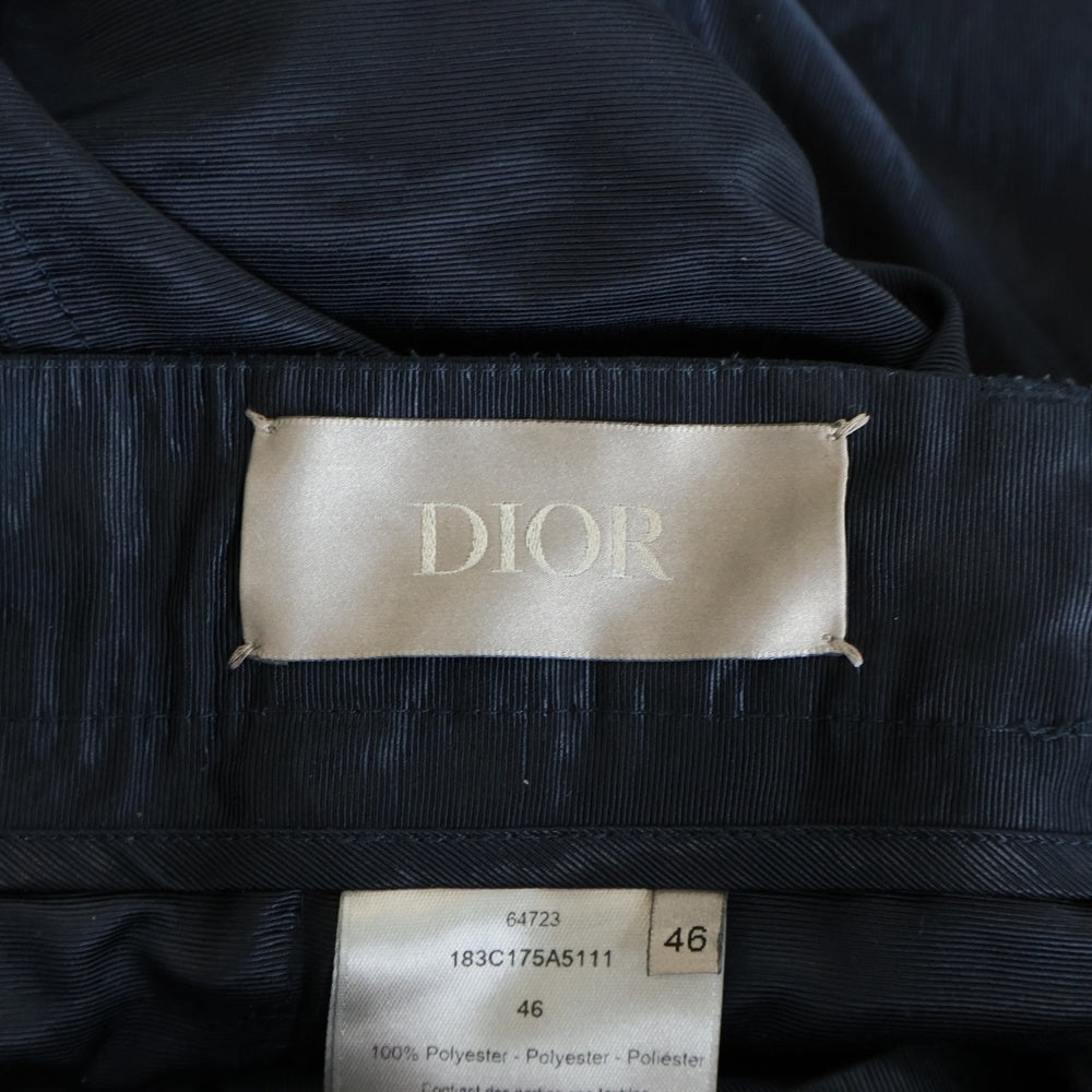 Dior HOMME(ディオールオム) Satin Zip Cargo Pants サテンジップ カーゴパンツ ネイビー 183C175A5111