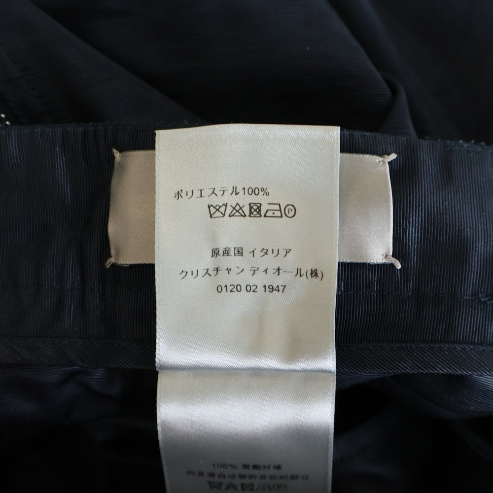 Dior HOMME(ディオールオム) Satin Zip Cargo Pants サテンジップ カーゴパンツ ネイビー 183C175A5111