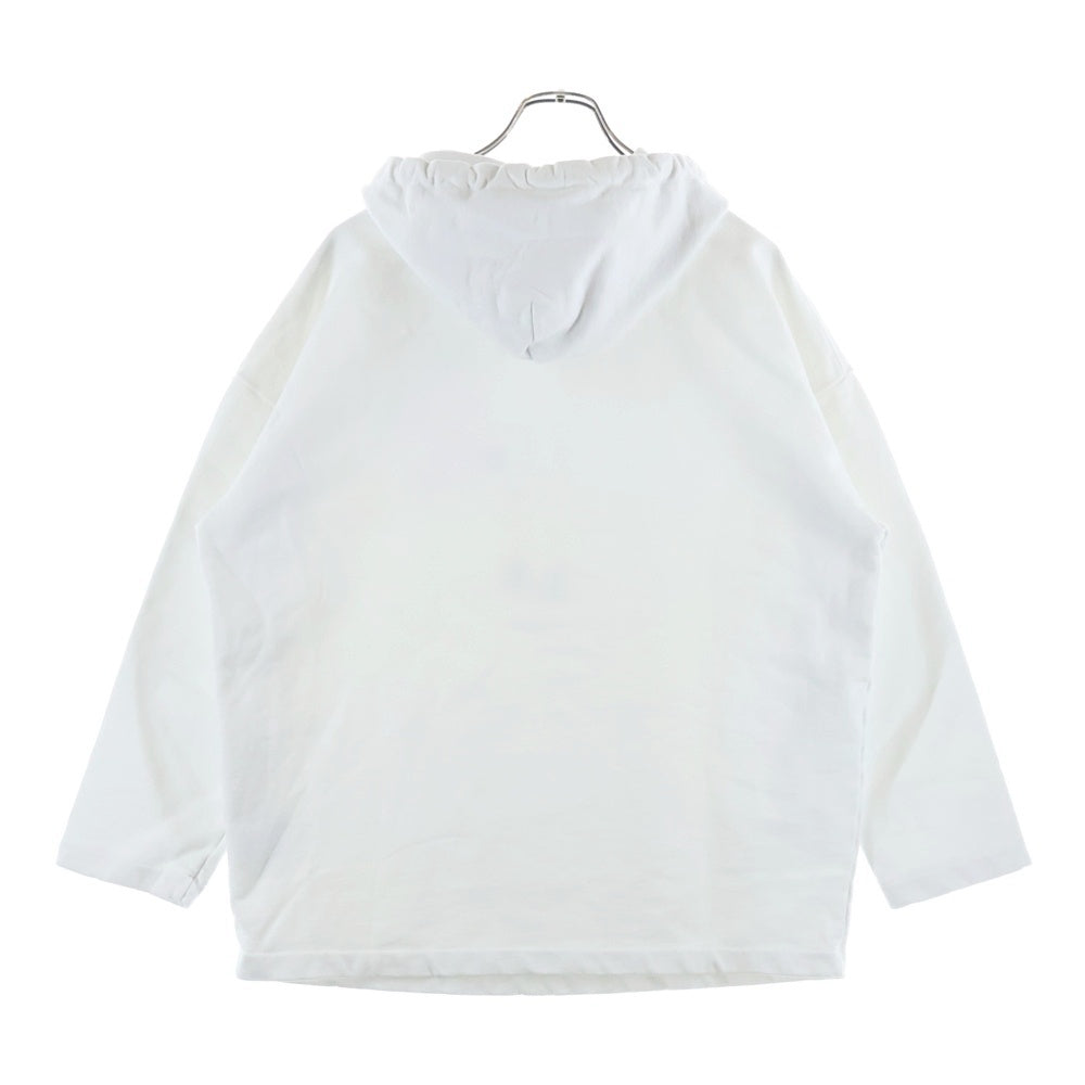 OFF-WHITE(オフホワイト) 21SS Watercolour Arrows Logo Hoodie プルオーバースウェットパーカー フーディー ホワイト