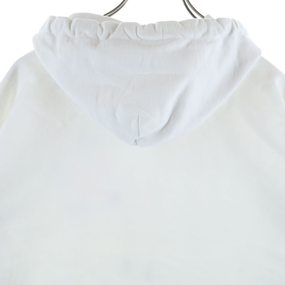 OFF-WHITE(オフホワイト) 21SS Watercolour Arrows Logo Hoodie プルオーバースウェットパーカー フーディー ホワイト