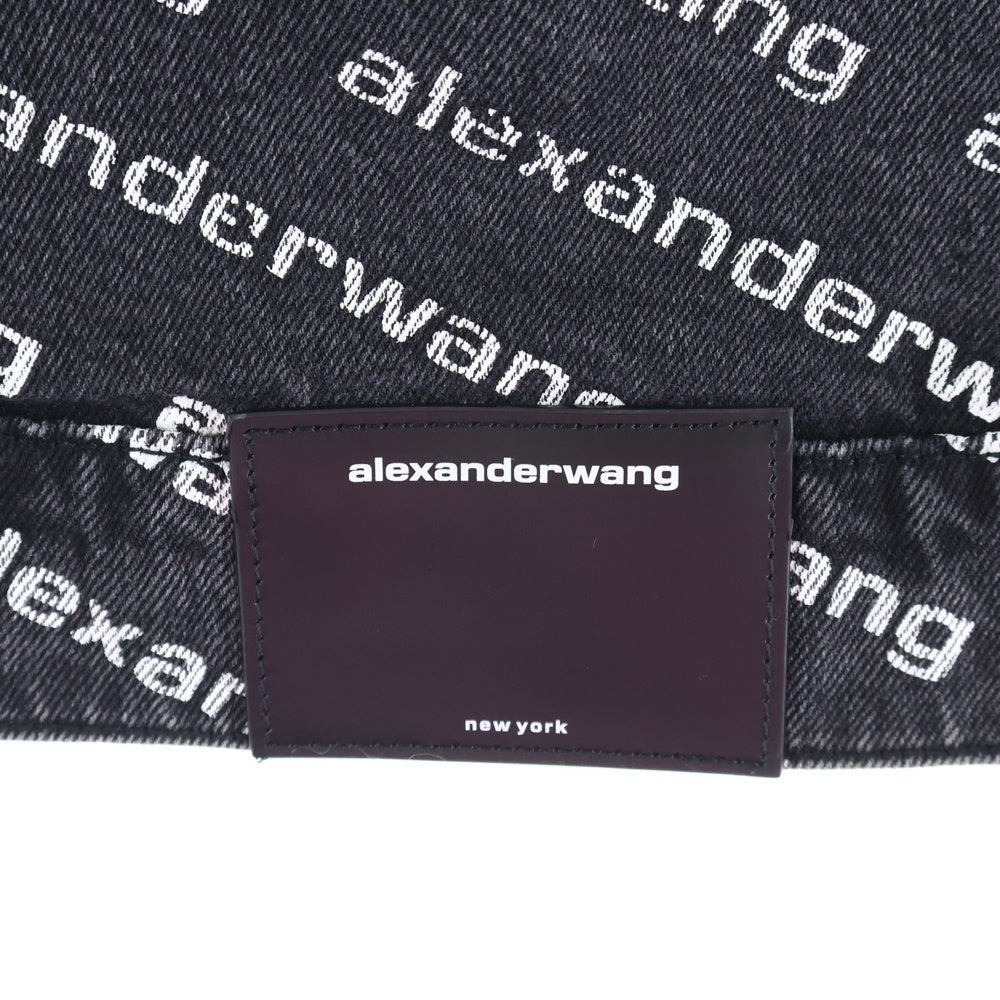 ALEXANDER WANG(アレキサンダーワン) Denim Jacket 総柄 デニムジャケット Gジャン グレー