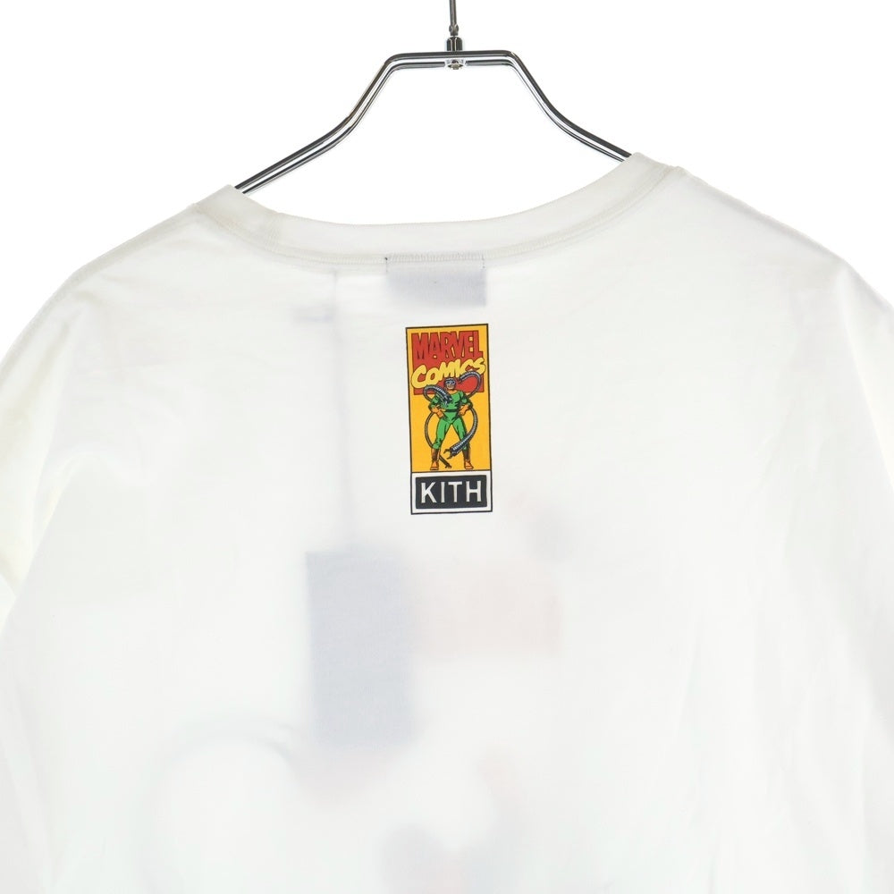 KITH(キス) ×MARVEL Otto Tee マーベル オット フロントロゴプリント半袖Tシャツ カットソー ホワイト