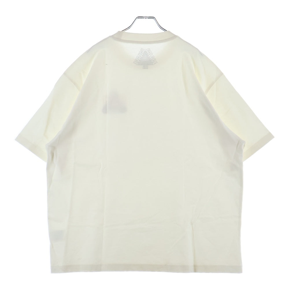 Palace Skateboards(パレススケートボーズ) ×PORTER Logo Tee ポーター フロントロゴプリント半袖Tシャツ ホワイト