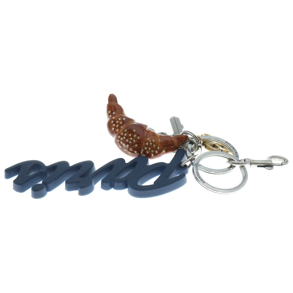 BALENCIAGA(バレンシアガ) Tourist Paris Croissant Charm/Keychain クロワッサン キーチャーム キーホルダー マルチ