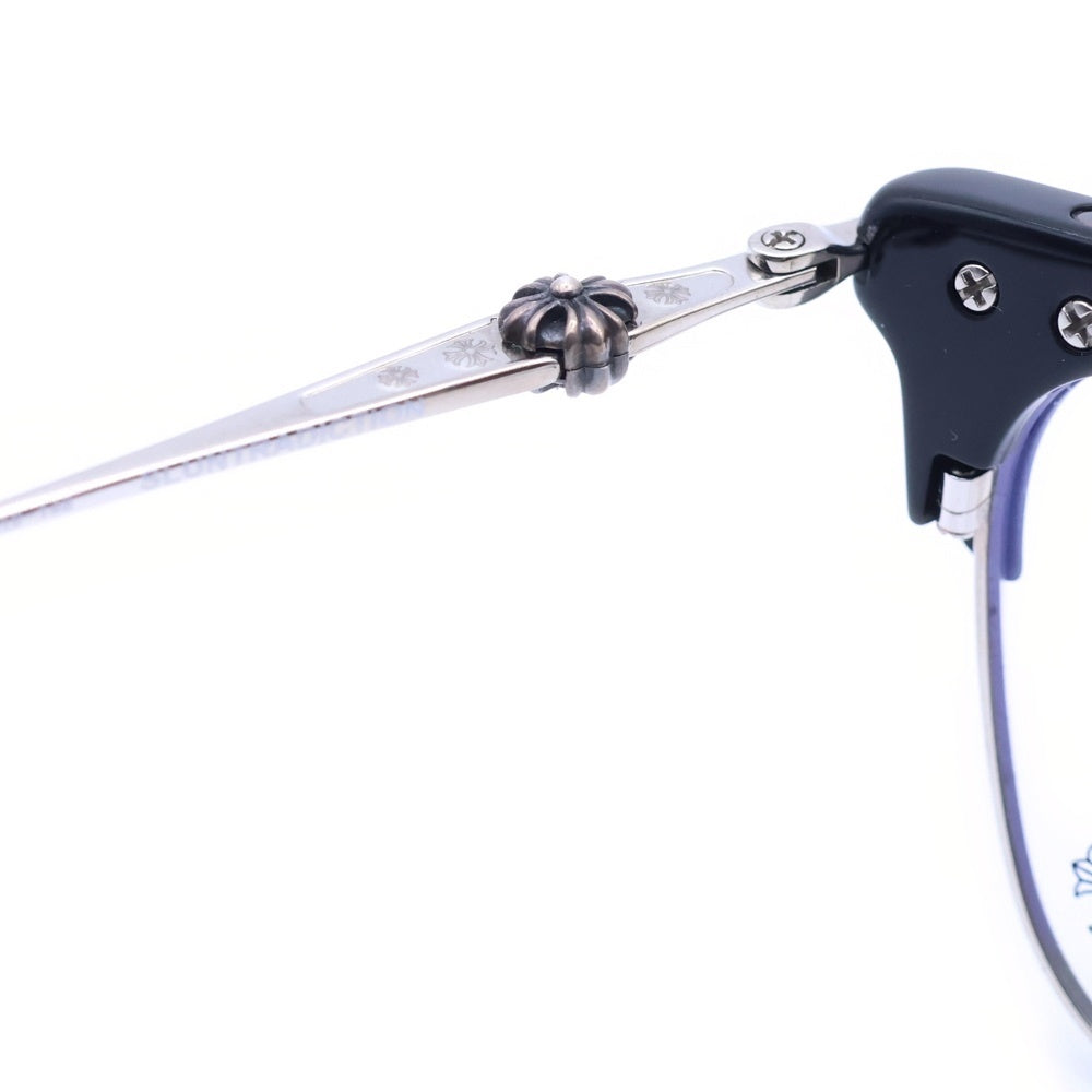 CHROME HEARTS(クロムハーツ) SLUNTRADICTION クロスボール アイウェア サングラス 眼鏡 ブラック