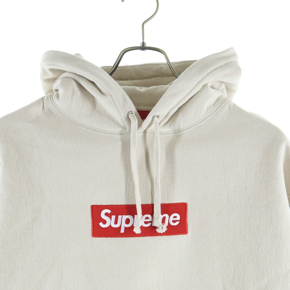 SUPREME(シュプリーム) 24AW Box Logo Hooded Sweatshirt ボックスロゴ プルオーバースウェットパーカー ベージュ