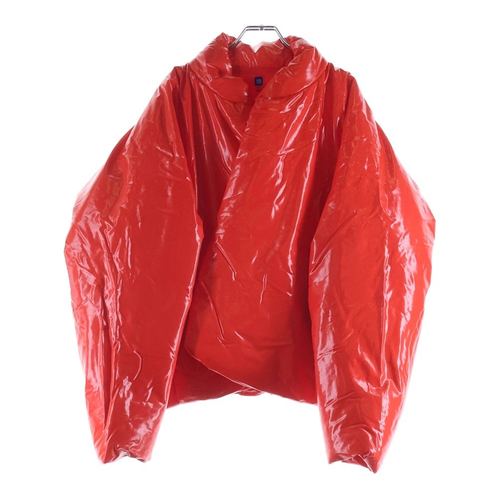 Yeezy Gap Engineered by Balenciaga(イージー ギャップ エンジニアードバイ バレンシアガ) Round Jacket コーティング加工 ラウンドジャケット パッファージャケット オレンジ