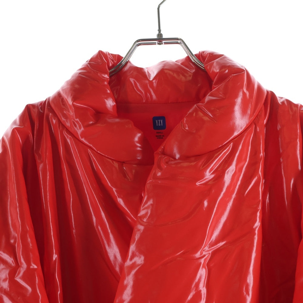 Yeezy Gap Engineered by Balenciaga(イージー ギャップ エンジニアードバイ バレンシアガ) Round Jacket コーティング加工 ラウンドジャケット パッファージャケット オレンジ