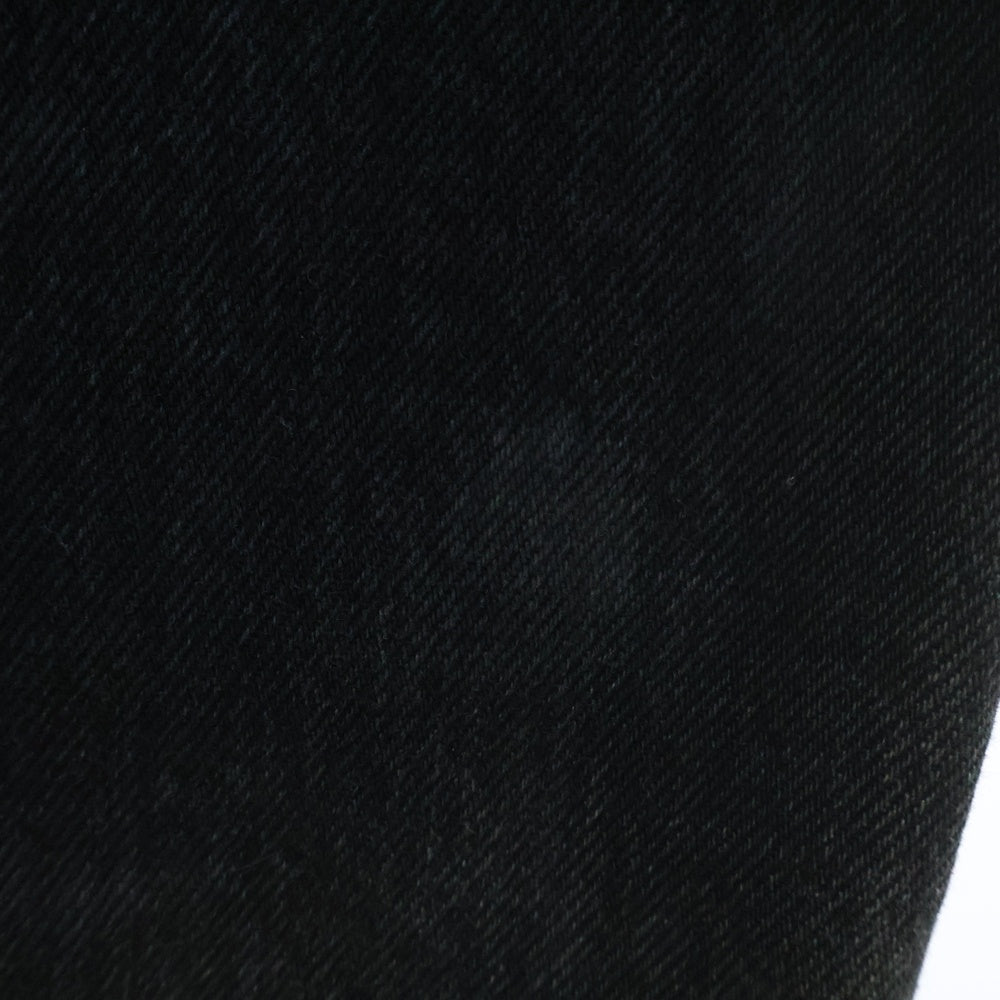 BALENCIAGA(バレンシアガ) 23SS Destroyed Knee Baggy Jeans デストロイバギーデニムパンツ ジーンズ ブラック 745151 TBP47