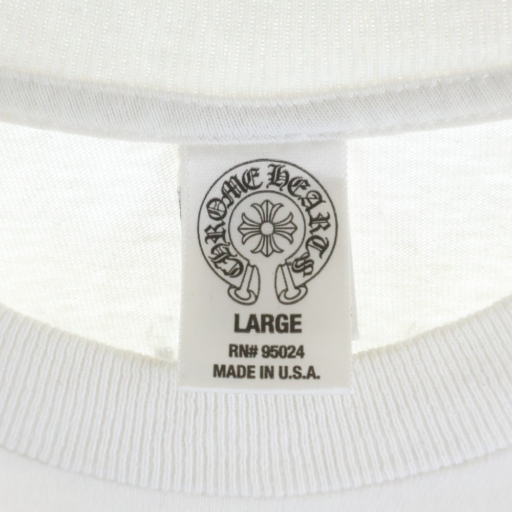 CHROME HEARTS(クロムハーツ) OLD FOTI S/S Tee オールドモデル フォティ マハリア フロント フォトプリント 半袖Tシャツ ホワイト