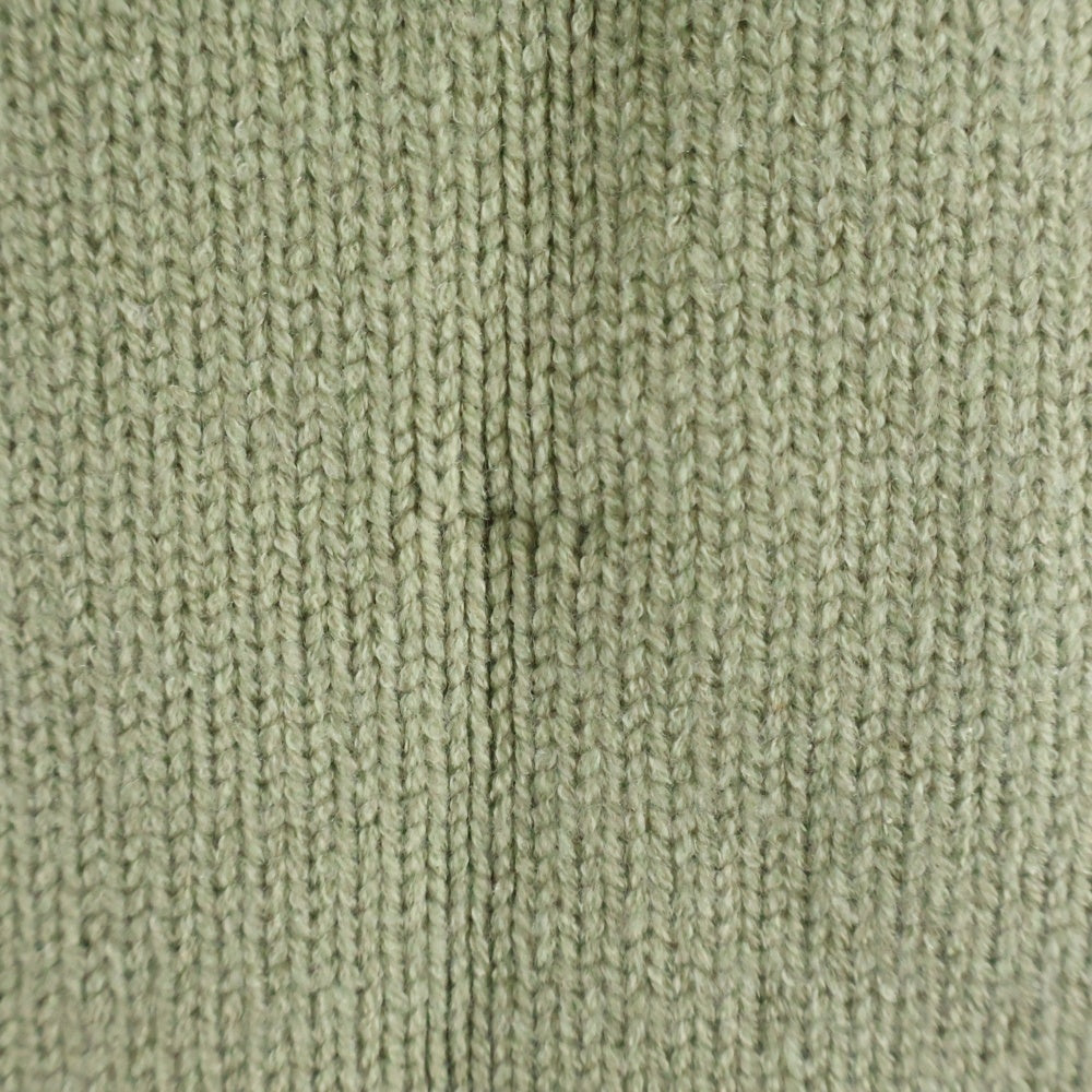 FEAR OF GOD ESSENTIALS(フィアオブゴッド エッセンシャルズ) Logo Knit Hoodie ソリッドスウェットフーディー プルオーバーパーカー カーキ